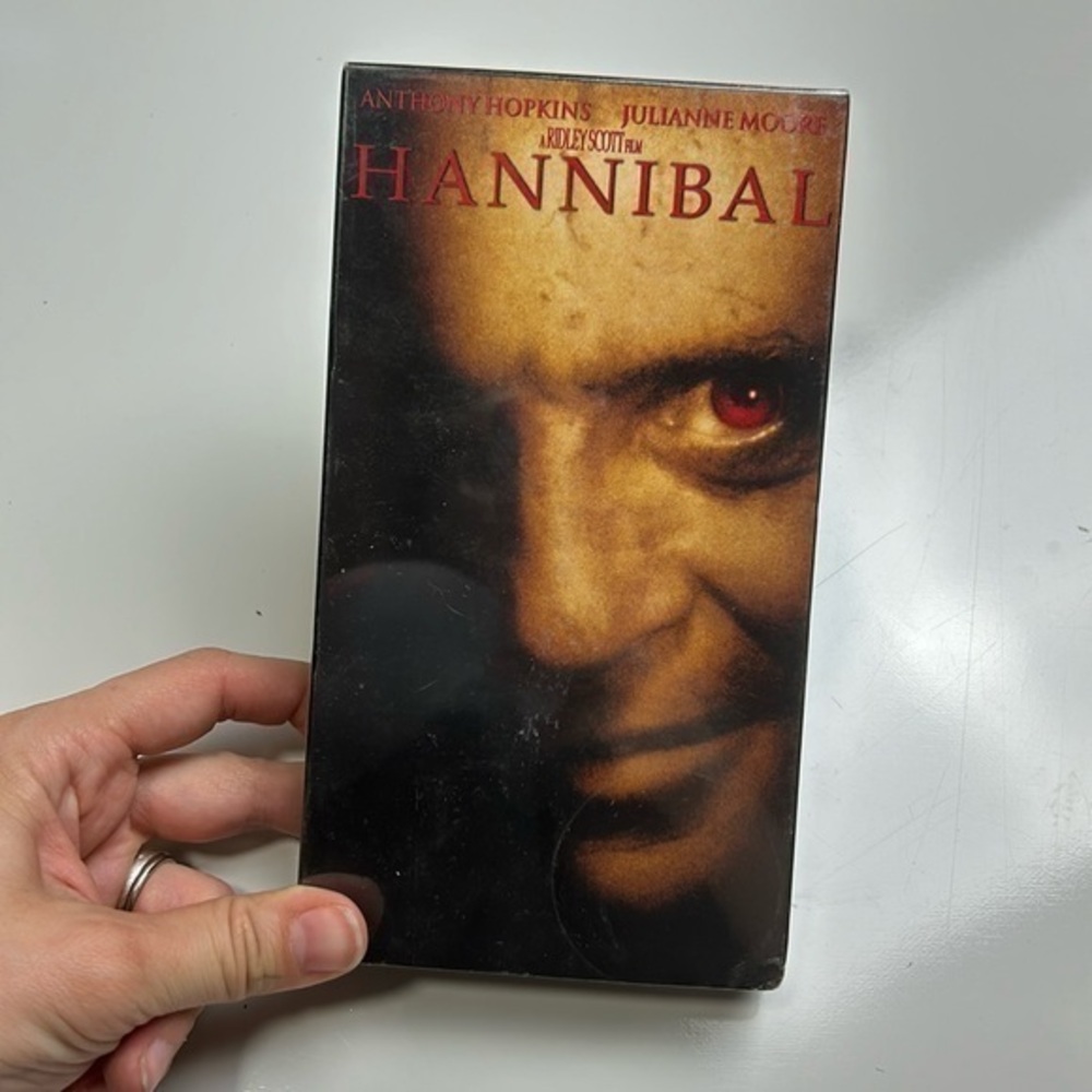 Hannibal VHS sealed Anthony Hopkins‎ Julianne Moore